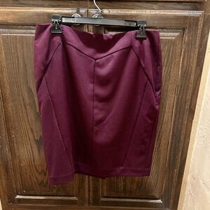 Worthington Deep Purple Skirt